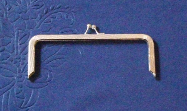 Fecho de metal 14cm reto - niquel (pct 5un)